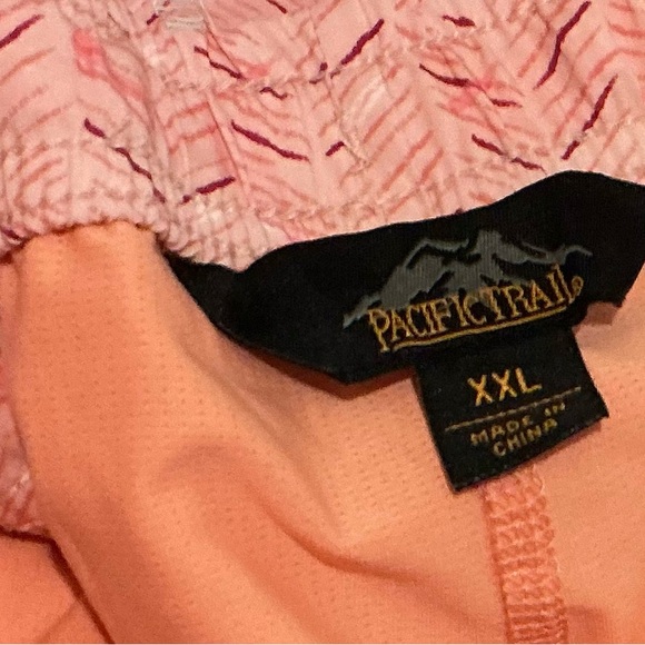 Pacific Trail Pink Chevron Mini Skirt - Picture 2 of 2